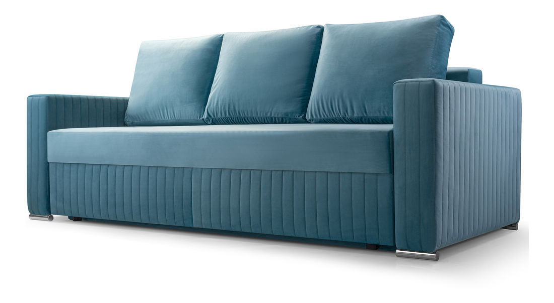 Canapeaua trei locuri Siera (Albastru) 