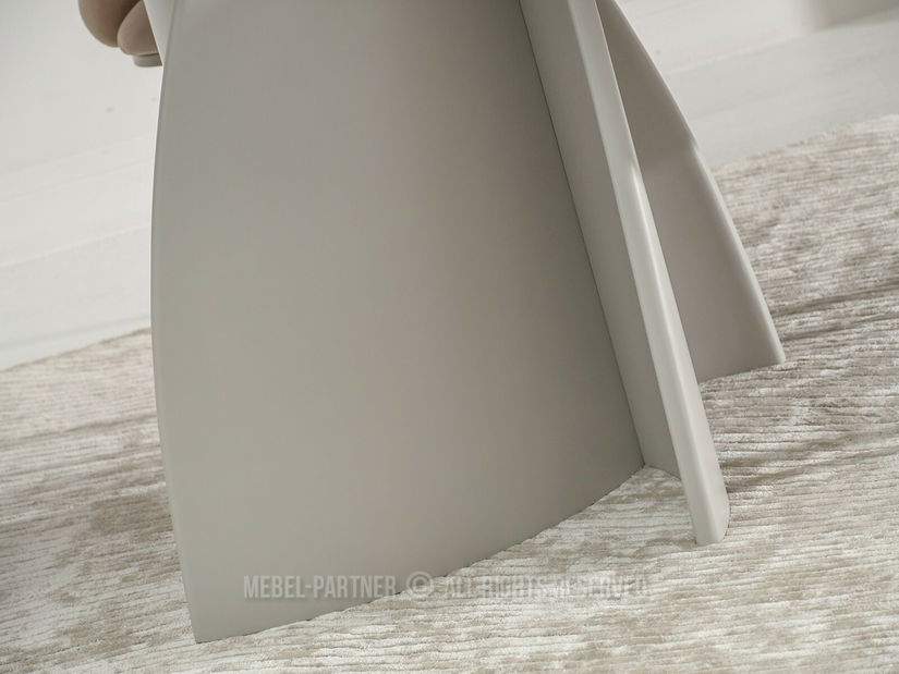 Masă sufragerie Gustado (gri) (pentru 4 persoane)