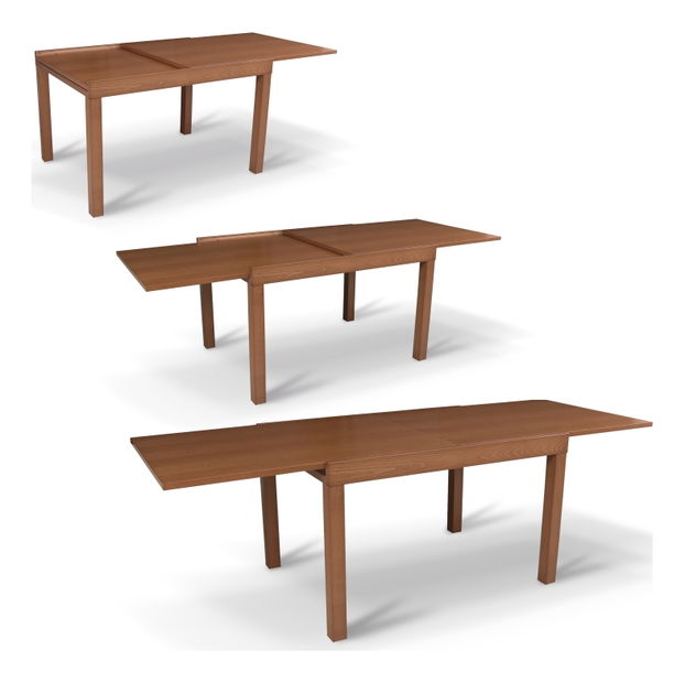 Jedálenský stôl Tanah (čerešňa) (pre 4 až 10 osôb)