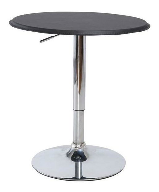 Bárasztal Brany (fekete + króm)