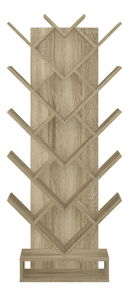 Regál Grisel (hnedosivý dub)