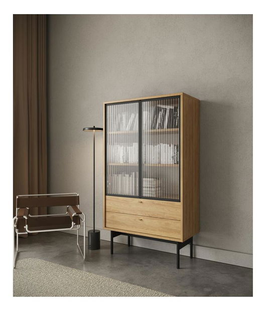 Vitrin Oscar O2 (természetes hikori)