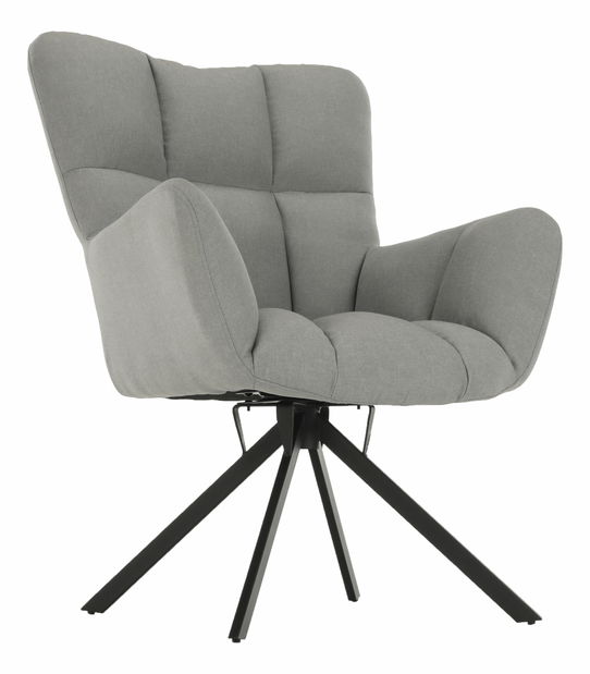 Dizájnos fotel Komand (szürke)