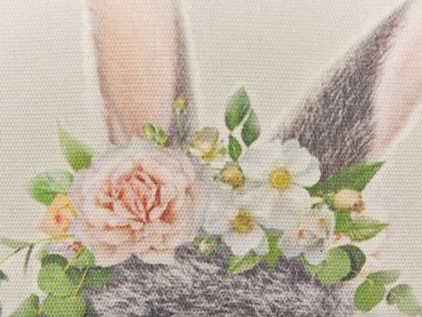 Sada 2 ozdobných vankúšov 45 x 45 cm Fatsy (sivá)