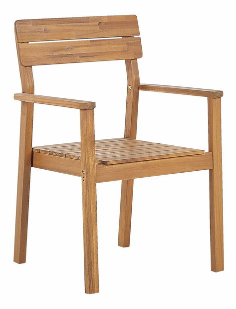 Set vrtnih stolica (6 kom.) Fernanda (svijetlo drvo)