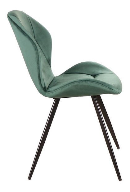 Jedálenská stolička Glinda (zelená + čierna)