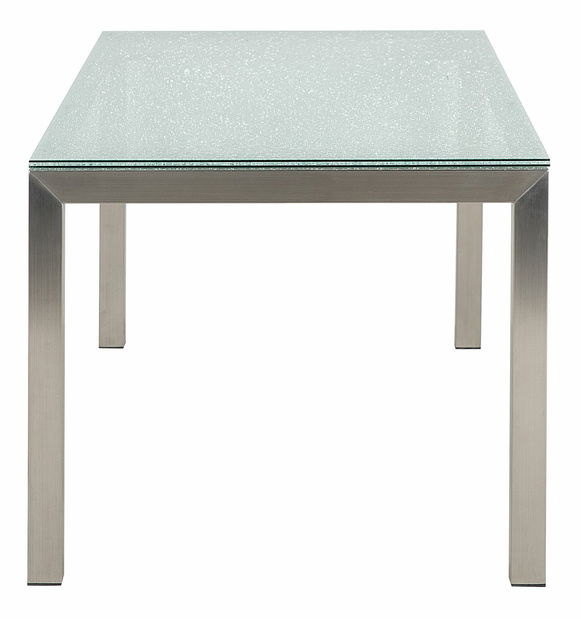 Vrtni blagovaonski set Grosso (grafit) (6 crnih stolica)