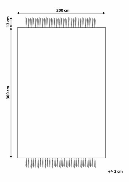 Covor 200 x 300 cm Karki (bej)