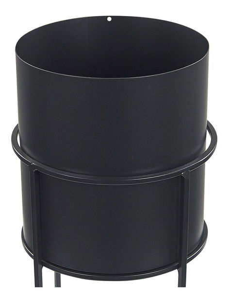 Ghiveci flori cu suport Milka (Auriu)