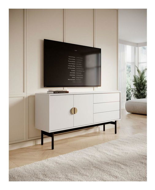 Masă TV Stellia S1 (alb)