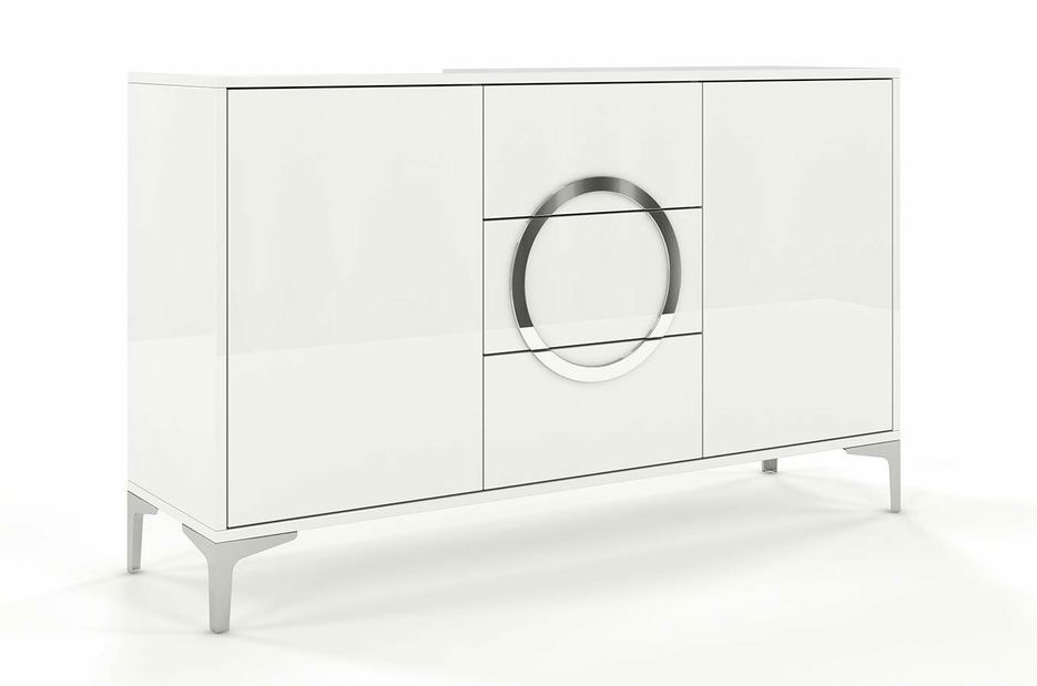 Comodă Evenna (Alb lucios)