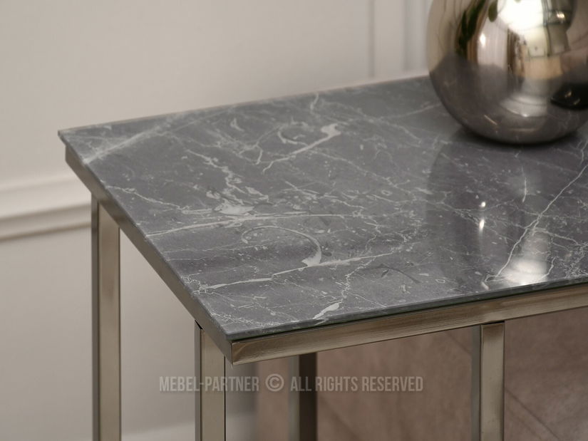 Konferenčný stolík Vasho (sivá + čierna)