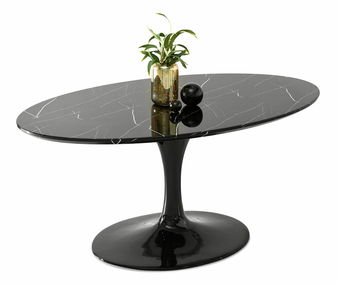 Jedálenský stôl Iniciara (čierna)