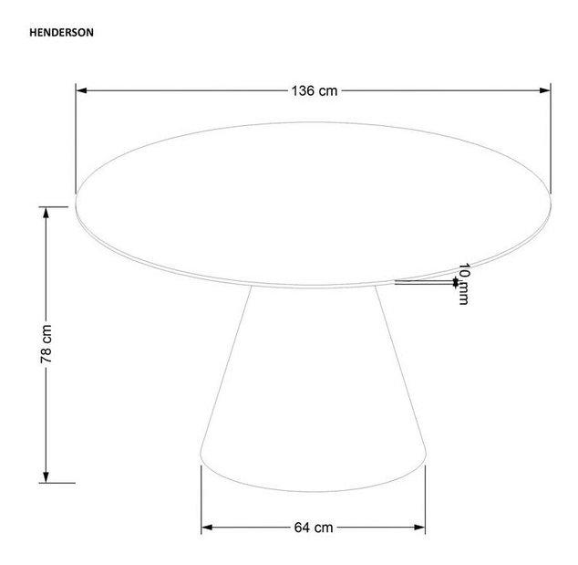 Blagovaonski stol Herold (orah)