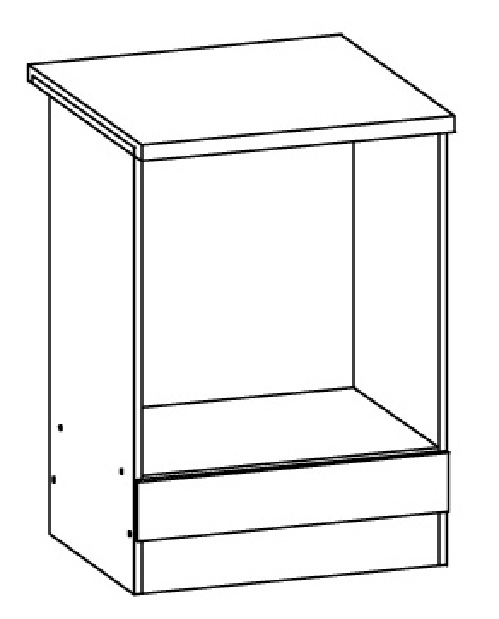 Dolná kuchynská skrinka na rúru Estell EZ15 D60P