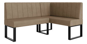 Bancă de colț Mondeo 140x200 (bej închis) (D)