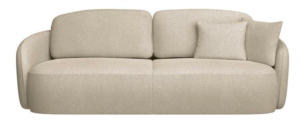 Pohovka trojsedačka Sheila (béžová + čierna)