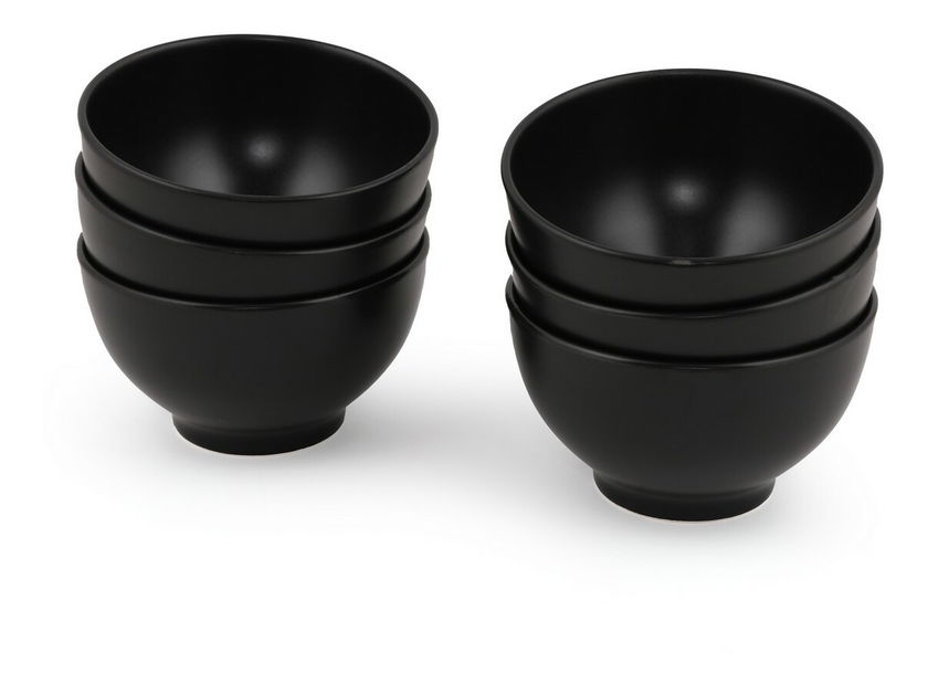 Set boluri (6 buc.) Sake (Negru)