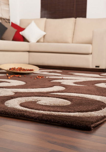 Kusový koberec Lambada Handcarving 451 Mocca-Beige