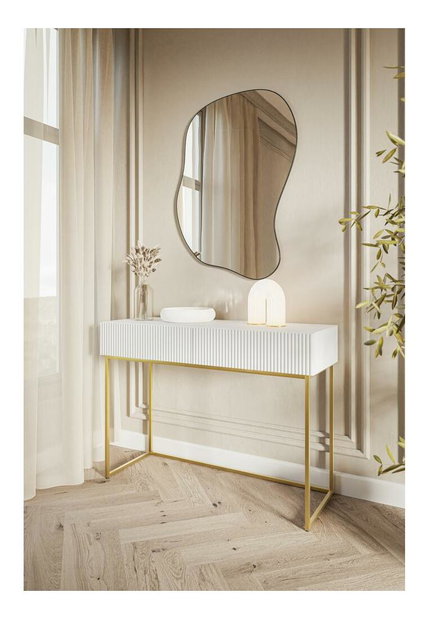 Fésülködőasztal Vertigo V3 (fehér + arany)