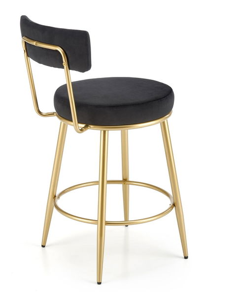 Barová stolička Hiky (čierna)