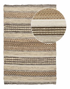 Preș de ușă Mmilenaia 3 (natural + gri)