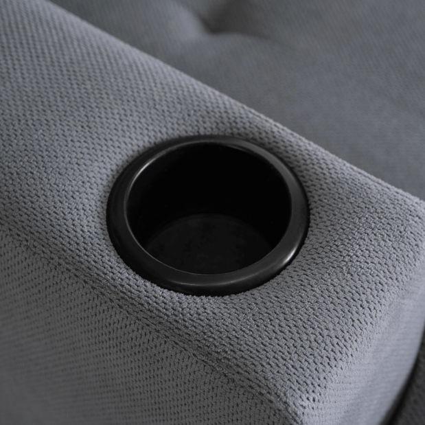 Kreslo Nuevos (svetlosivá) 