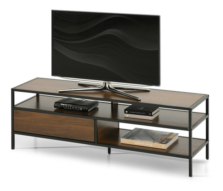 TV asztal/szekrény Subsidios (fekete)