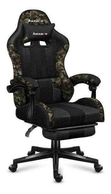 Fotoliu gaming Fusion 4.7 (negru + camuflaj)