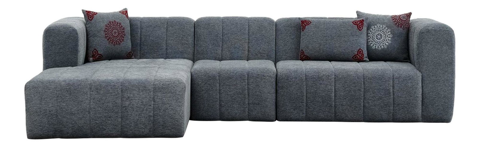 Sarokkanapé Beyzometta (B) (szürke)