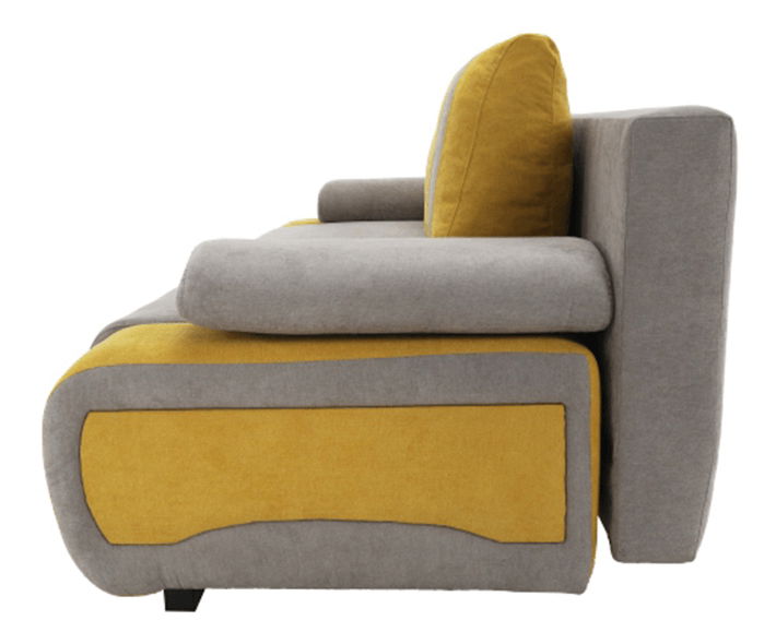Háromszemélyes kanapé Bolivia (sárga + szürke)