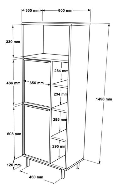 Raft Otto 10 B (nuc + negru)