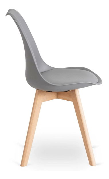 Étkezőszék Sospecho (szürke + tölgy)