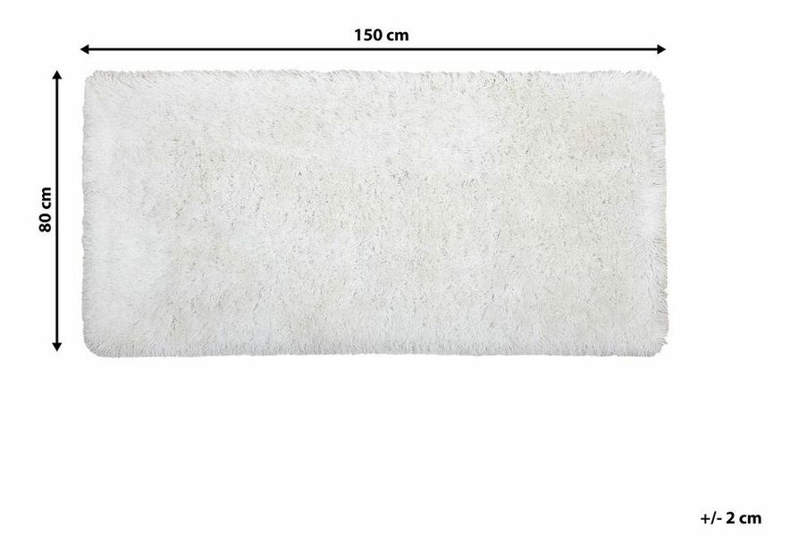Covor 150 cm Caiguna (alb)