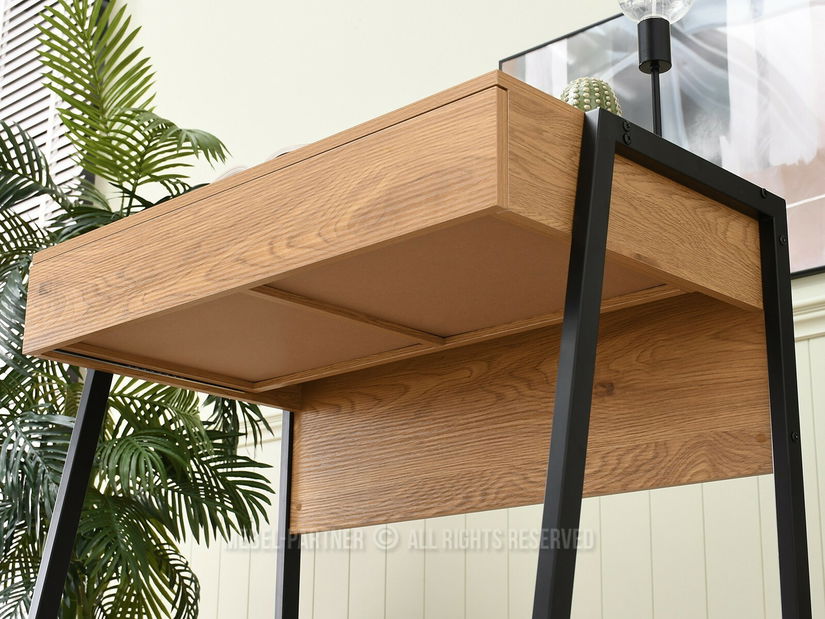 PC asztal Norway (tölgy + fekete)