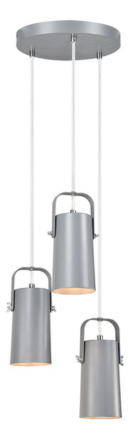 Závesná lampa Davian (sivá)