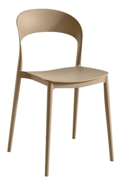 Blagovaonska stolica Tempo Kondela -Recibir (bež) 