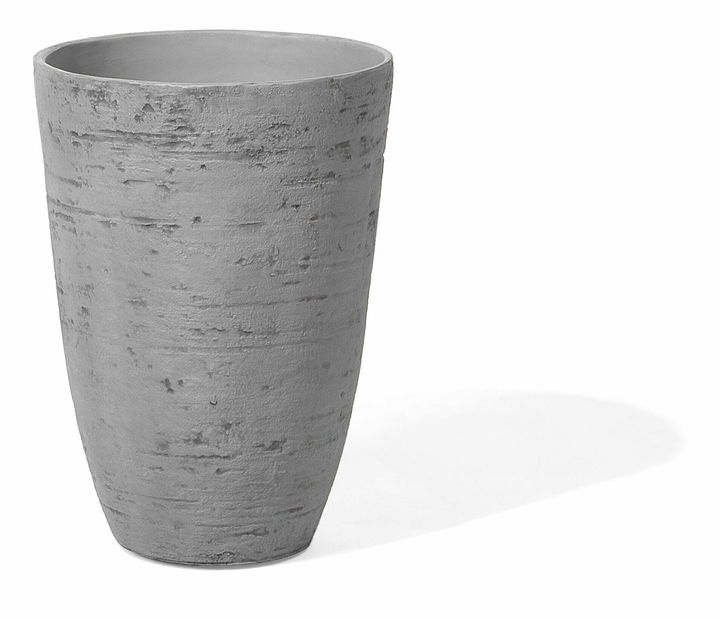 Set 3 buc ghiveci CAMETA (piatră) (gri)