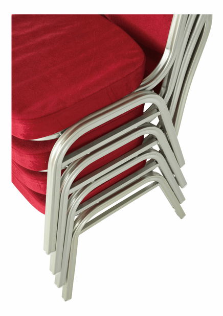 Blagovaonska stolica Zoni (bordo + šampanjac)