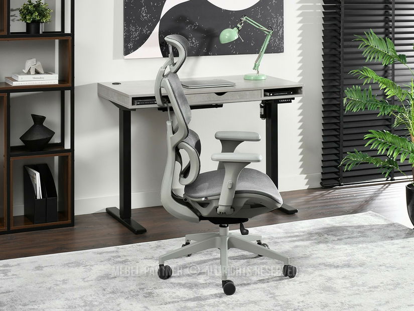 Fotoliu de birou Huio (gri)