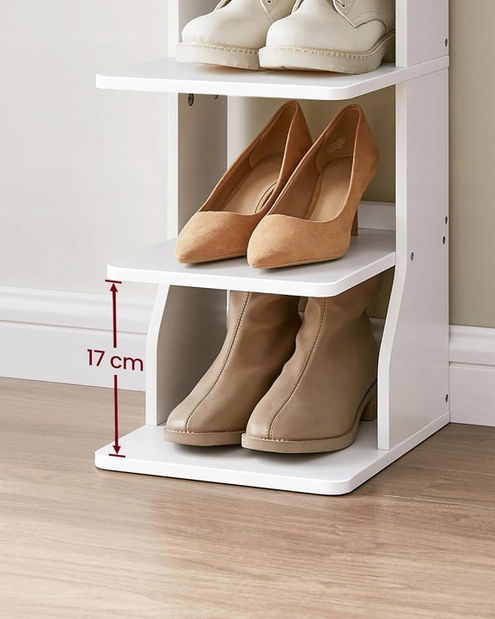 Cipőtároló Lento (fehér)