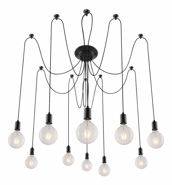 Závesné svietidlo Caspar 2224 (matná čierna)