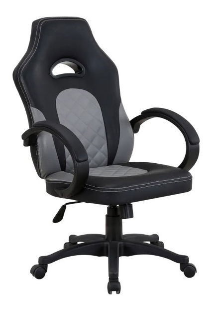 Kancelárske kreslo Naseby New (čierna + sivá)