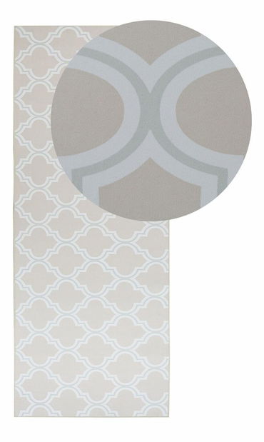 Koberec 80 x 200 cm Kaddy (béžová)