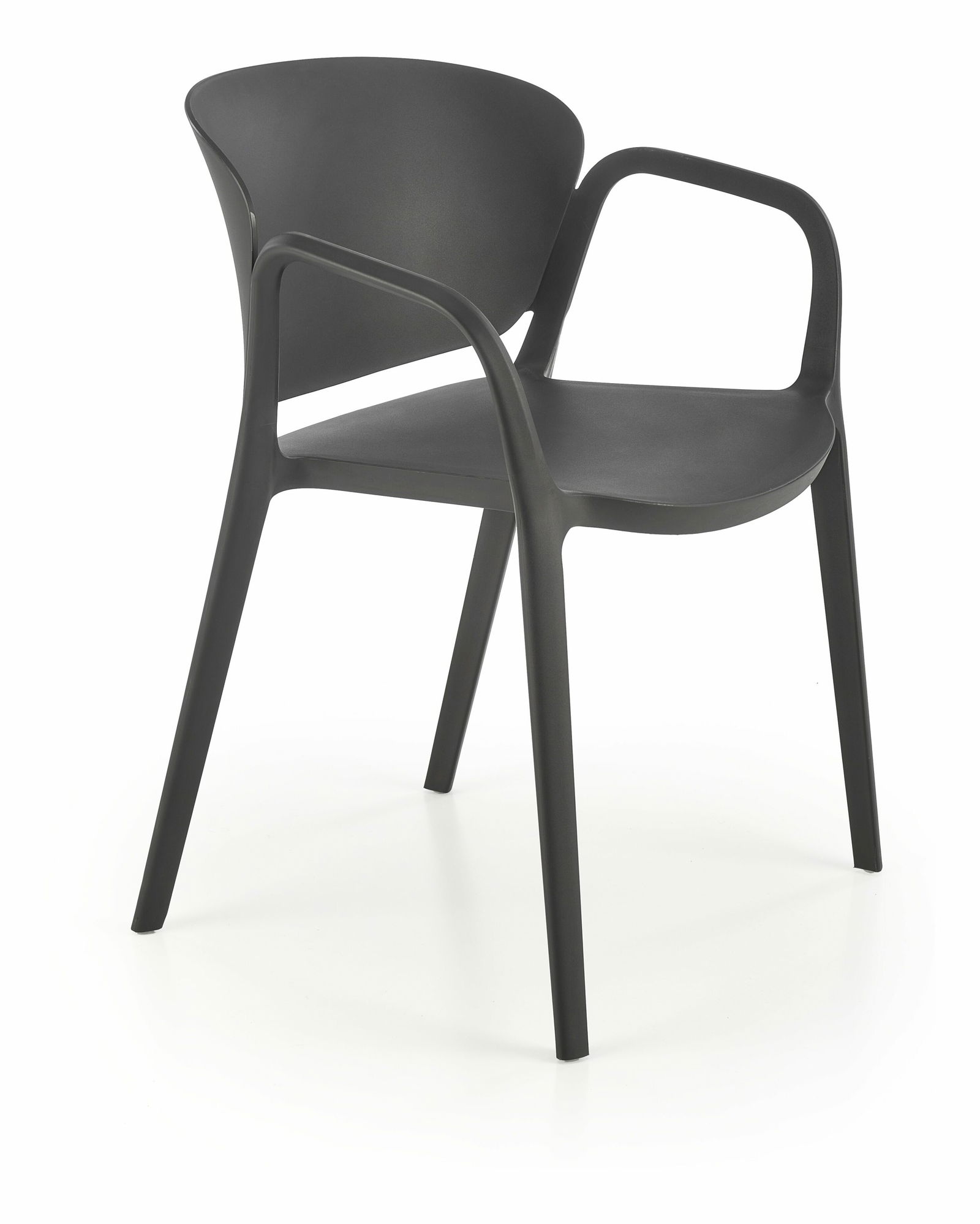 Záhradná stolička Karma K491 (čierna)