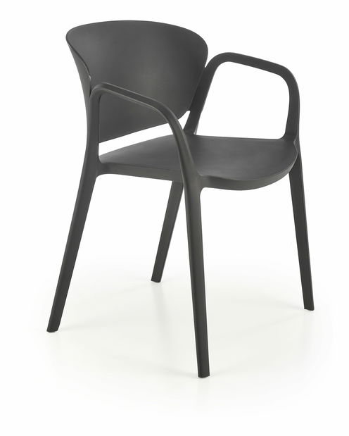 Scaun de grădină Karma K491 (negru)
