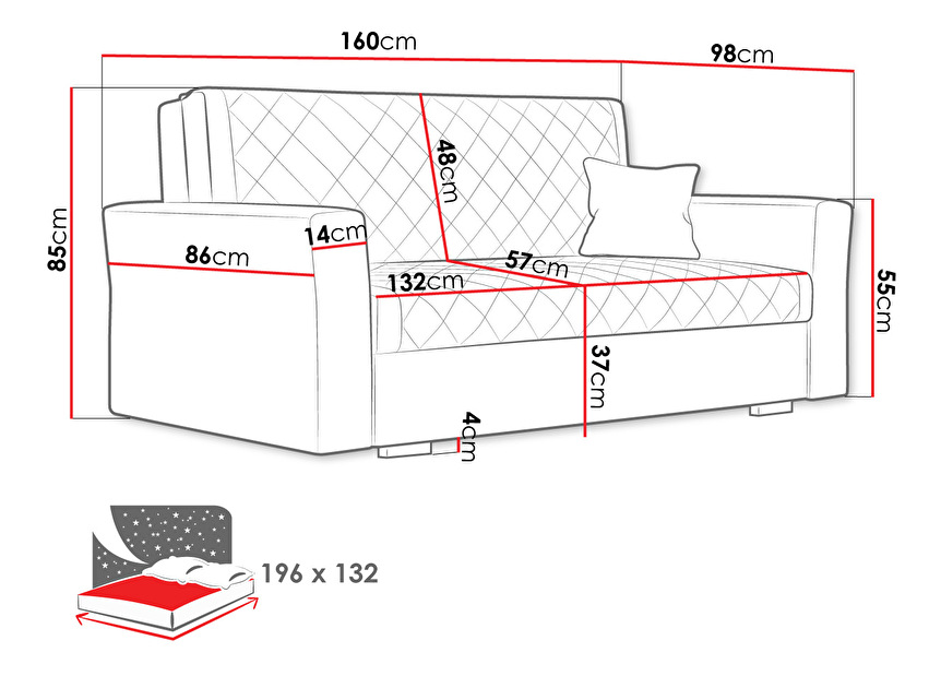 Sofa Magnus III (Zanzibar 182)