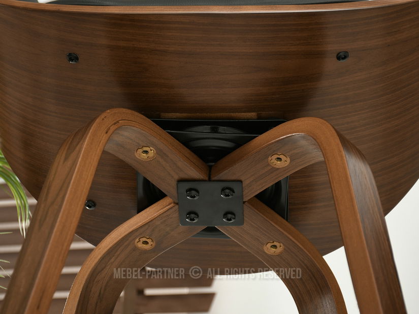 Scaun bar Rolenzono H75 (negru)