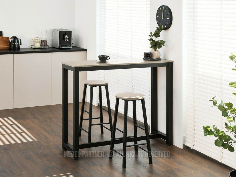 Set mobilier bar Reporte (negru)
