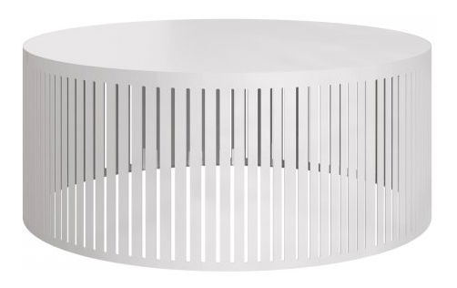 Măsuță de cafea Konezo Mini (Alb + Alb arctic) 